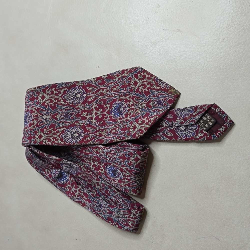 Valentino 100% Silk Tie